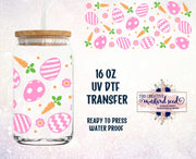 PO SHIPS 2/17 Pink Easter Egg UV DTF Wrap
